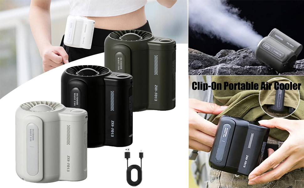Meet Your New Favorite Portable Waist Fan!